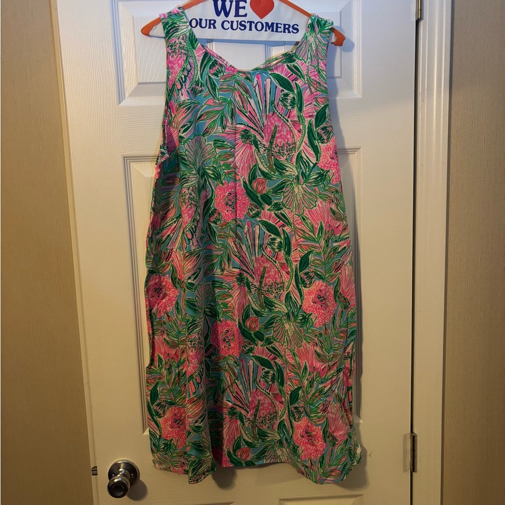 Lilly Pulitzer Kristen Dress in “Coming in Hot”